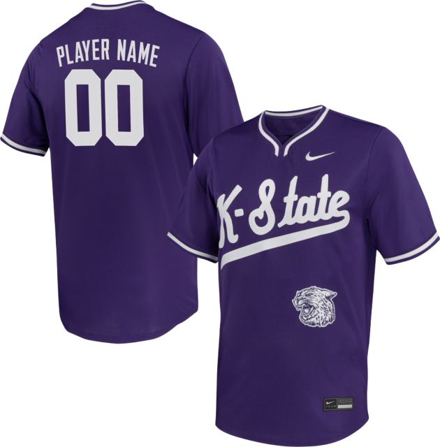 Kansas State University Baseball Nike Player Name Jersey