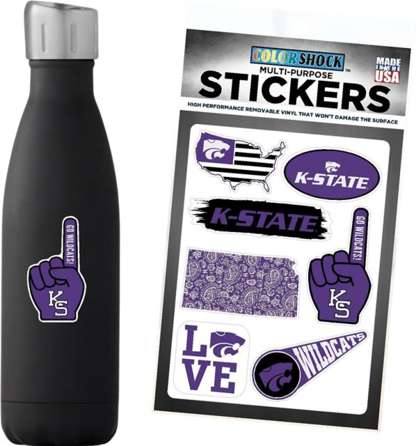 Kansas State University 7.5'' x 7.5'' Sticker Sheet