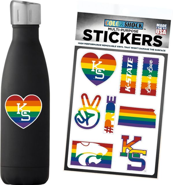 Kansas State University 7.5'' x 7.5'' Sticker Sheet