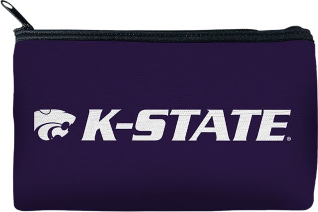 Kansas State University Neoprene Zipper Pouch
