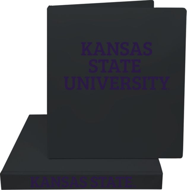 Kansas State University 1'' Vinyl Binder