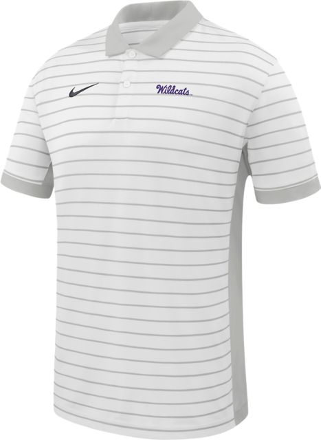 Kansas State University Stripe Victory Polo