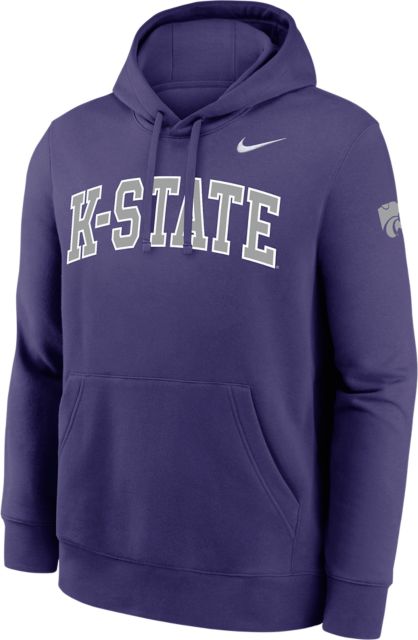 Kansas State University Club Tackle Twill Hooded Sweatshirt