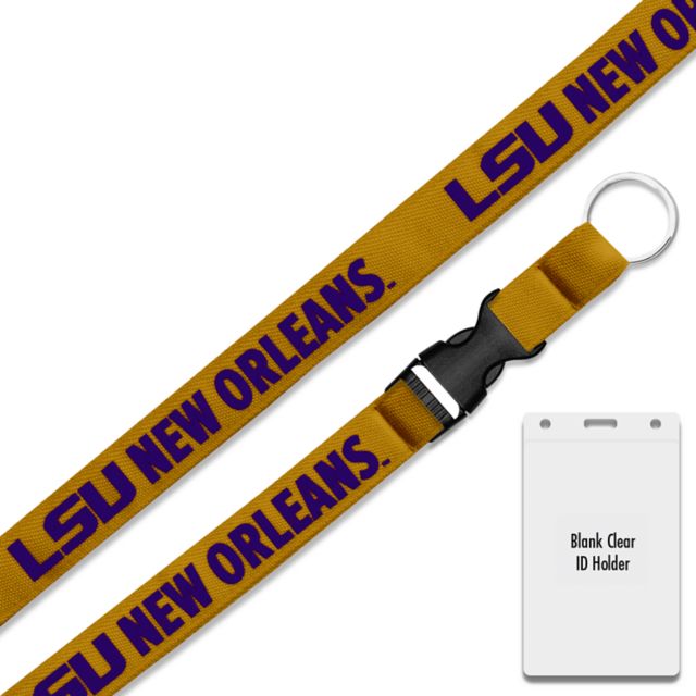 LSU New Orleans 3/4'' Card Dispenser Lanyard