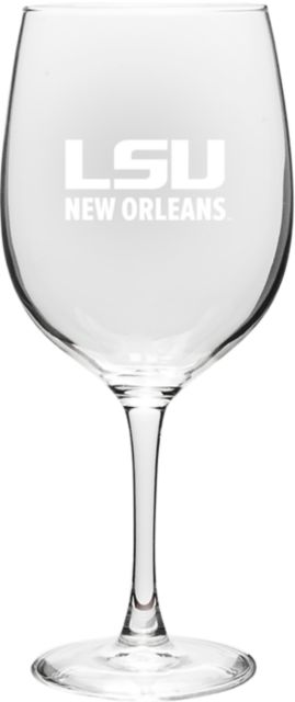 LSU New Orleans 19 oz. Wine Glass