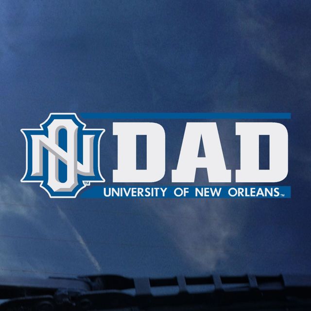 University of New Orleans Dad Decal