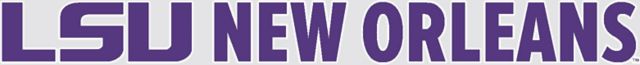 LSU New Orleans Strip Decal