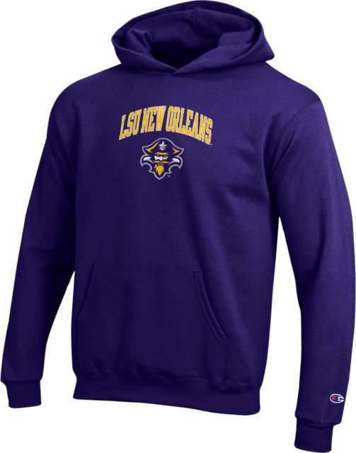 LSU New Orleans Sustainable Youth Hooded Sweatshirt