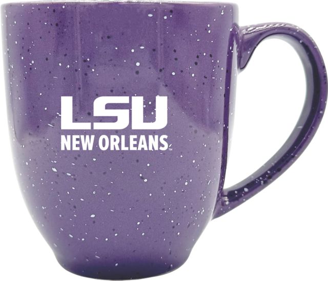 LSU New Orleans 16 oz. Laser Engraved Bistro Mug