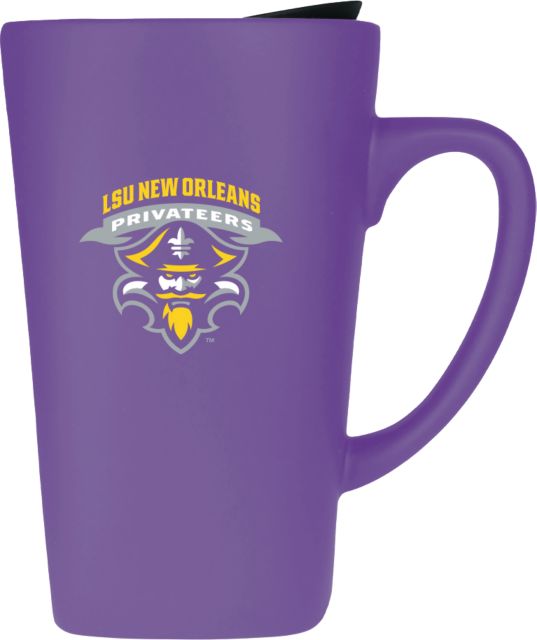 LSU New Orleans Privateers 16 oz. Soft Touch Ceramic Mug