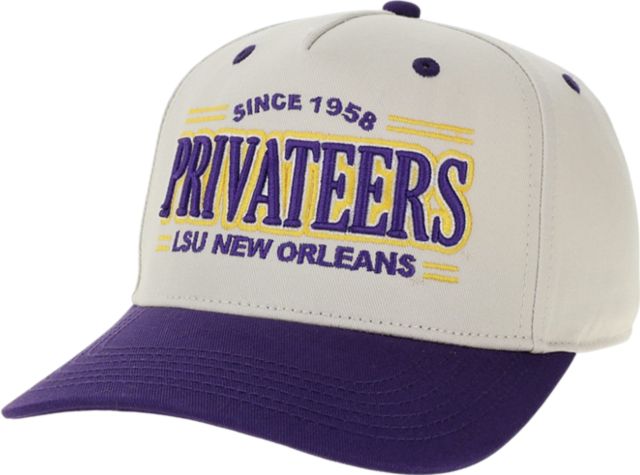 LSU New Orleans Privateers Heritage Twill Adjustable Cap