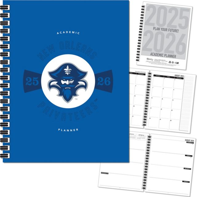 University of New Orleans Academic Year 2025 - 2026 Planner