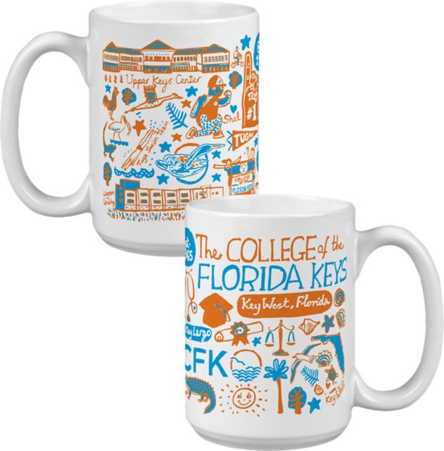 The College of the Florida Keys Julia Gash 15 oz. Mug