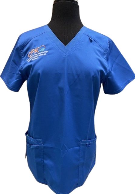 Landau ProFlex Women's 3-Pocket V-Neck Scrub Top