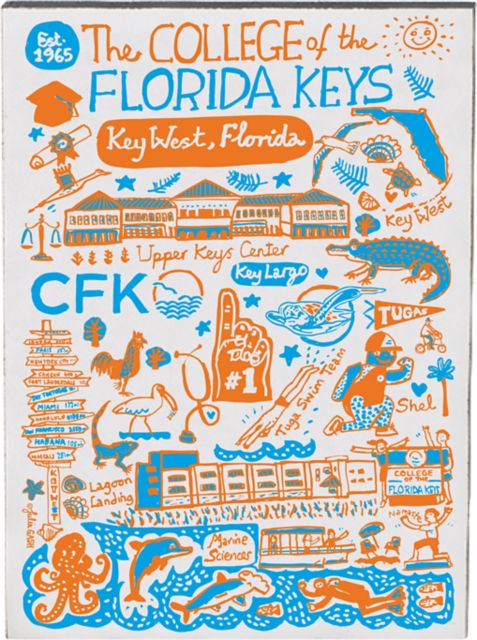 The College of the Florida Keys Julia Gash Jumbo Magnet