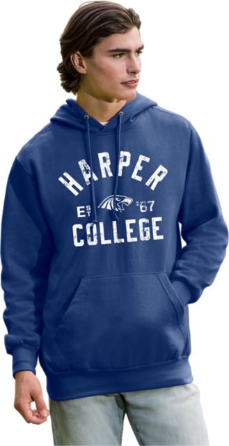 Harper College Hawks Hooded Sweatshirt