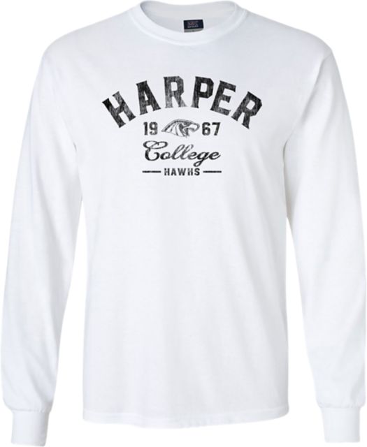 Harper College Hawks Long Sleeve T-Shirt