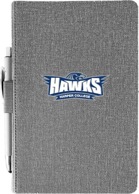 Harper College Journal with Pen