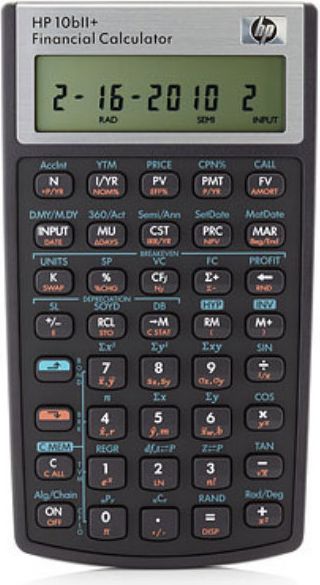 HP 10BII+ FINANCIAL CALC 2.0