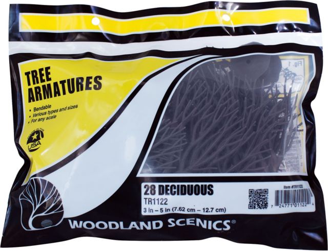 MODELING ARMATURE DECIDUOUS TREES 3 INCH TO 5 INCH