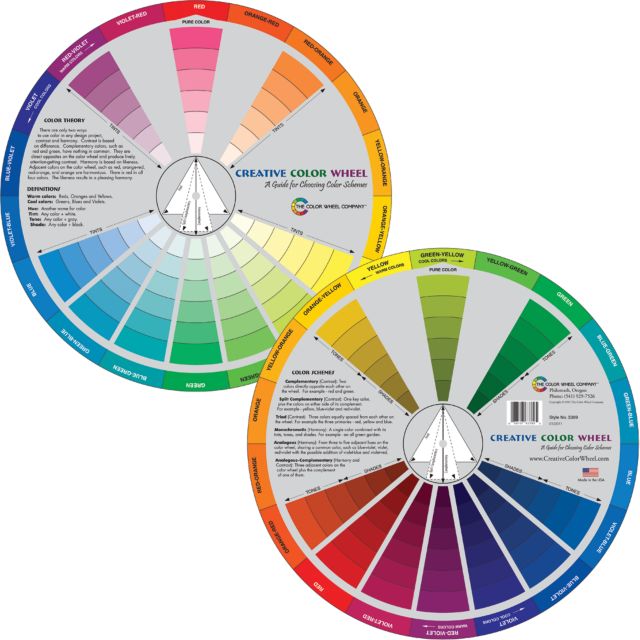 CREATIVE COLOR WHEEL 9-1/4 INCH