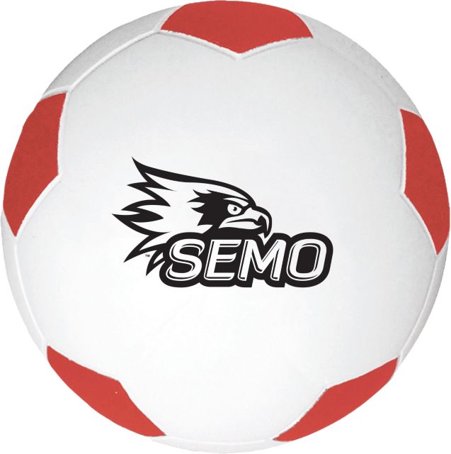 Southeast Missouri State University Redhawks Foam Soccer Ball
