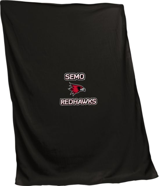 Southeast Missouri State University 84 x 54 Redhawks Sweatshirt Blanket