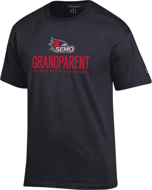 Southeast Missouri State University Redhawks Grandparent Short Sleeve T-Shirt