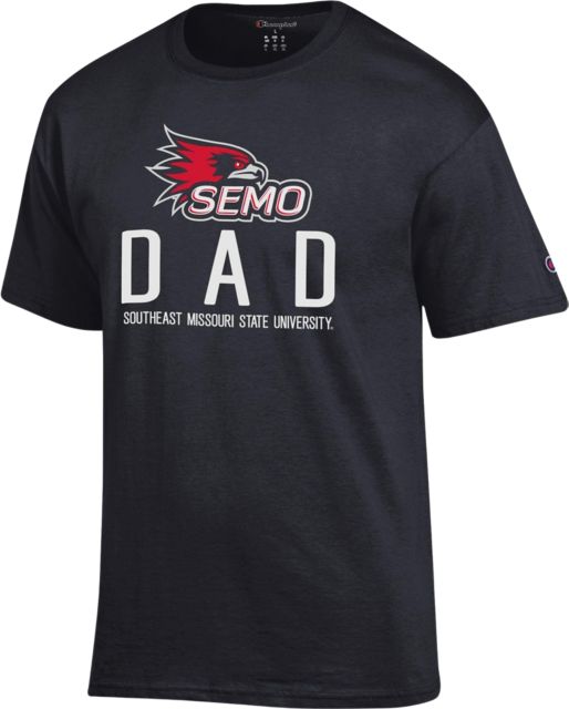 Southeast Missouri State University Redhawks Dad Short Sleeve T-Shirt