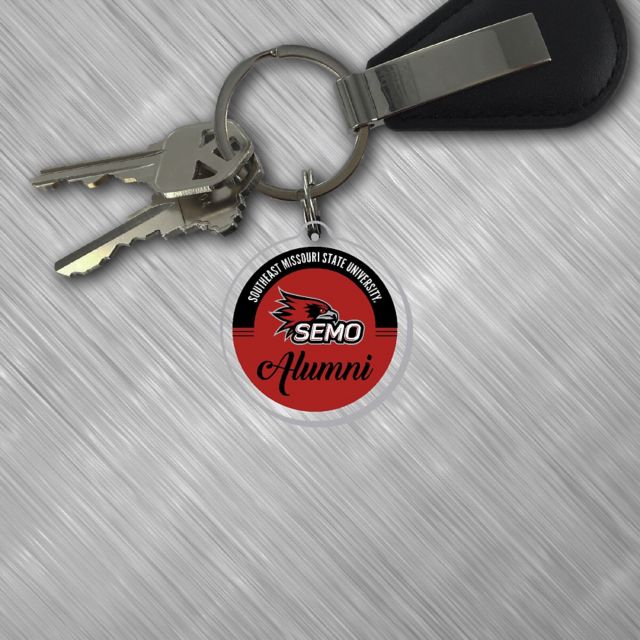 Southeast Missouri State University Redhawks Laser Cut Keytag
