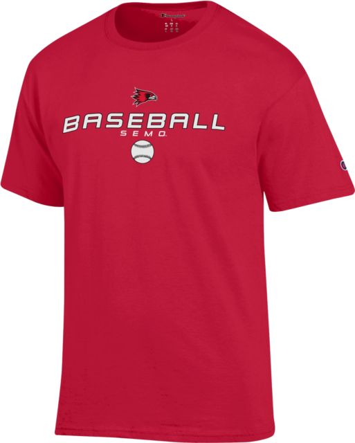 Southeast Missouri State University Redhawks Baseball Short Sleeve T-Shirt