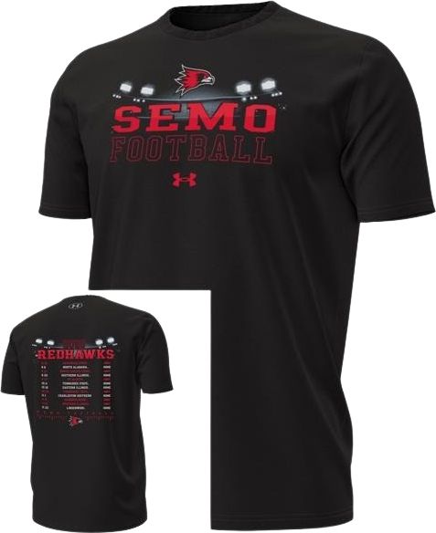 Southeast Missouri State University 2025 Football Schedule Short Sleeve T-Shirt
