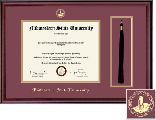 Midwestern State University 8.5'' x 11'' Classic Diploma Frame