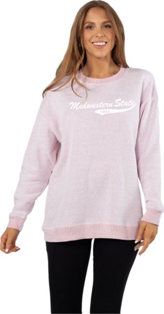 Midwestern State University Mustangs Women's Warmup Crewneck Sweatshirt