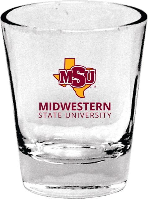 Midwestern State University 1.5 oz. Collector's Glass