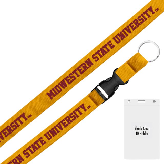 Midwestern State University 3/4'' Lanyard
