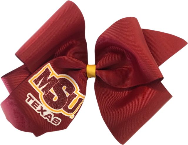 Midwestern State University Child Cheer Bow