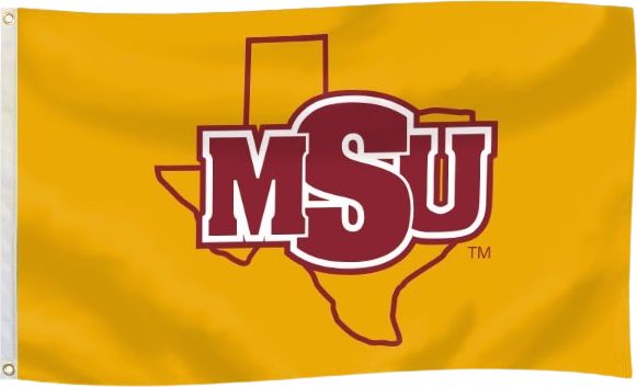 Midwestern State University 3'x5' Durawave Flag