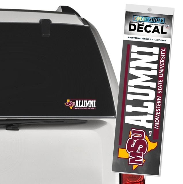 Midwestern State University Alumni Decal