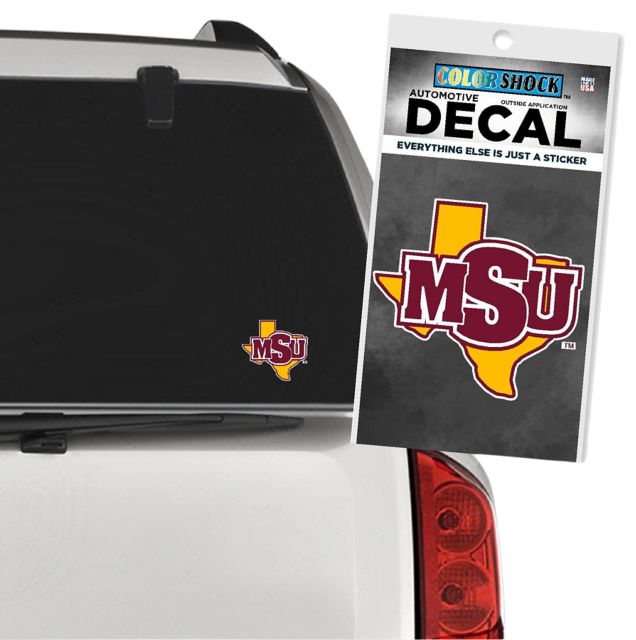 Midwestern State University Decal