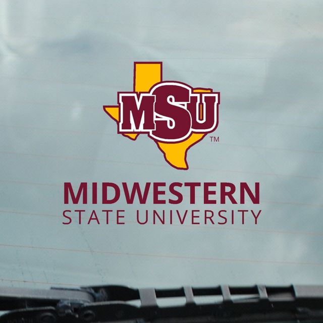 Midwestern State University Cling Decal