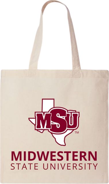 Midwestern State University 15 x 16 Canvas Tote Bag