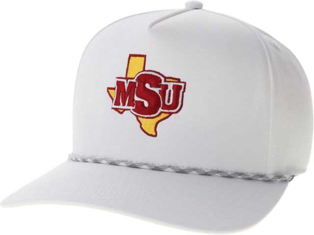 Midwestern State University Mustangs Adjustable Rope Cap
