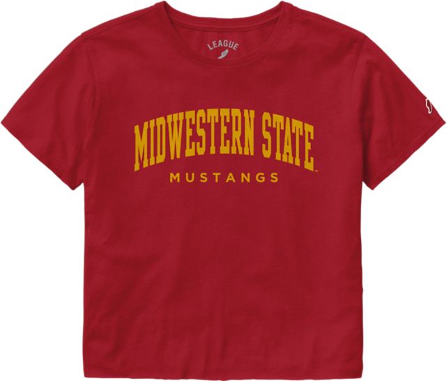 Midwestern State University Women's Crop Short Sleeve T-Shirt