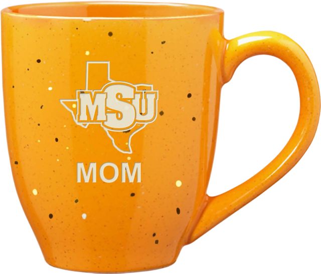 Midwestern State University Mustangs 16 oz. Mom Bistro Mug