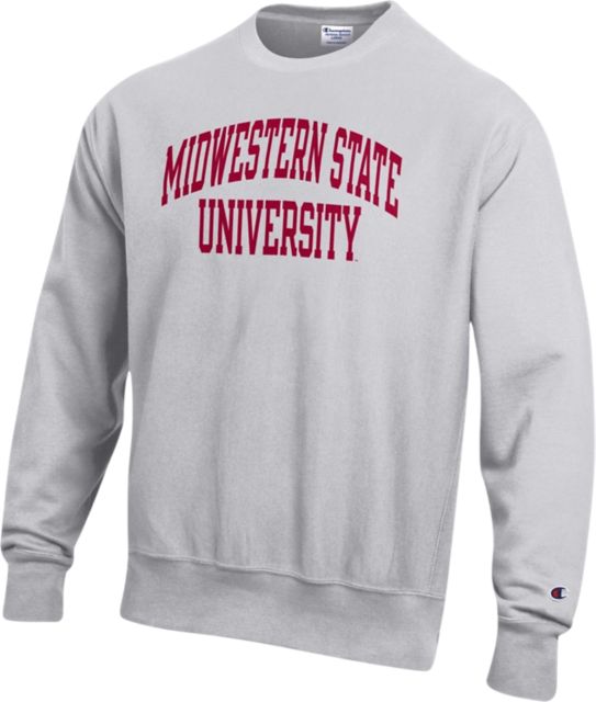 Midwestern State University Reverse Weave Crewneck Sweatshirt