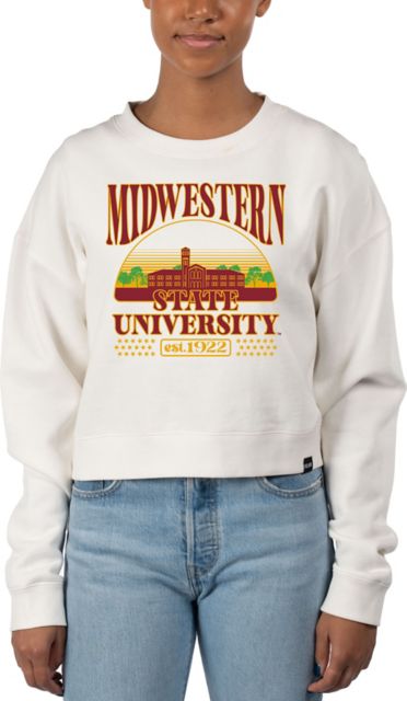 Midwestern State University Women's Cropped Crewneck