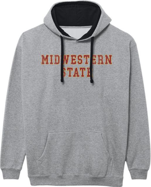 Midwestern State University Colorblock Hooded Sweatshirt