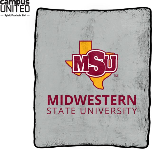 Midwestern State University Silk Touch Throw Blanket