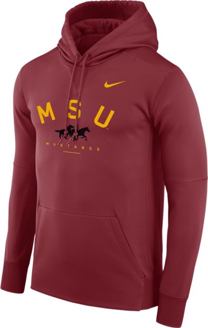 Midwestern State University Mustangs Therma-Fit Hooded Sweatshirt